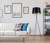 Lampa podłogowa K-4358 z serii REMI GOLD