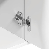 Szafka, biała, 88x30x70 cm, materiał drewnopochodny