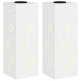 Słoneczna LED lampa na ścieżkę 2 pcs Biały