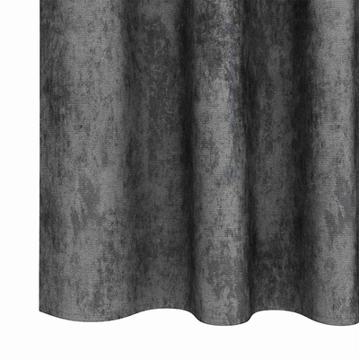 Zasłony z weluru z zasłonami 2 pcs Szary 225 x 140 cm Aksamit