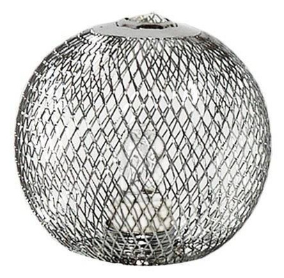 Klosz metalowy ażurowy chrom G9 80mm do lamp Novel Candellux 71-11862