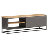 vidaXL Szafka pod TV, 120x30x40 cm, lite drewno akacjowe