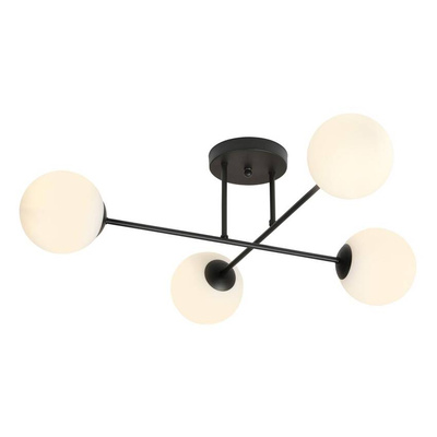 Lampa sufitowa ROMA 4 BL OPAL