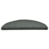 Maty na schody 15 szt. 56x17x3 cm Ciemnozielone półokrągłe