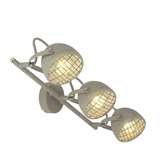 Lampa ścienna listwa 3X50W GU10 betonowy szary PENT 93-68064