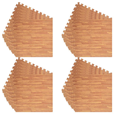 Mata podłogowa do basenu 24 pcs drewno 8,64 ? Pianka EVA