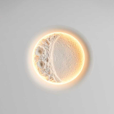 Plafon Księżyc Wpuszczany 60cm 17W Abruzzo Moon