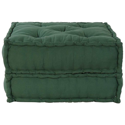 Modułowa sofa zielony 70x70x36 tkanina