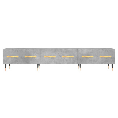 vidaXL Szafka pod TV, szarość betonu, 150x36x30 cm model standard