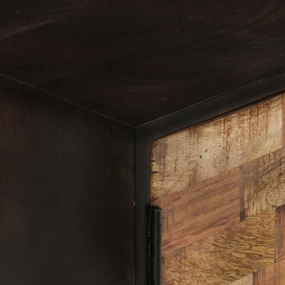 vidaXL Szafka pod TV, 140x30x45 cm, surowe drewno mango i akacjowe