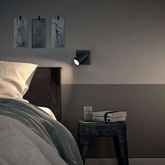 Reflektor natynkowy Philips myLiving KOSIPO, 1 x GU10, czarny, 5059130PN