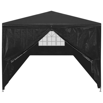 vidaXL Namiot imprezowy, 3 x 9 m, antracytowy