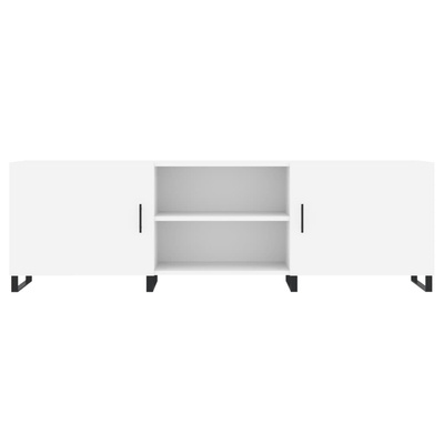 vidaXL Szafka pod TV, biała, 150x30x50 cm, materiał drewnopochodny model standard