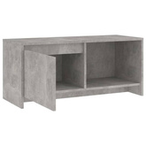 vidaXL Szafka pod TV, szarość betonu, 90x35x40 cm