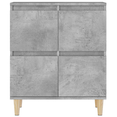 vidaXL Komoda, szarość betonu, 60x35x70 cm, materiał drewnopochodny model standard