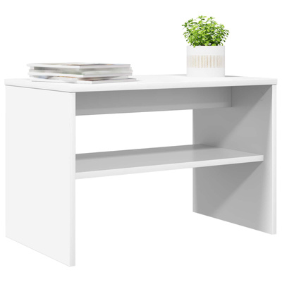 Szafka pod telewizor 60 x 35 x 40 cm Biały Drewno inżynieryjne