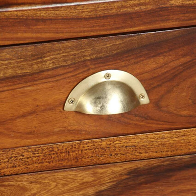 vidaXL Szafka pod TV z drewna sheesham, 120 x 40 x 30 cm