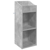 Szafka na płyty winylowe Betonowy szary 36 x 36 x 95,5 cm