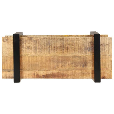 vidaXL Szafka pod TV, 90x40x40 cm, surowe drewno mango