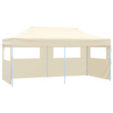 Namiot Imprezowy Kremowy 291 x 580 x 315 cm Materiał Oxford