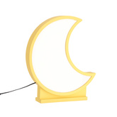 moon lampa stołowa dla dziecka led iq kids złoty