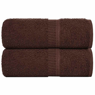 Ręczniki dla gości, FROGN, 2 szt., brązowe, 30x50 cm, 360 g/m?
