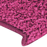 Maty na schody 15 szt. 65x21x4 cm Różowe prostokątne krawędzie