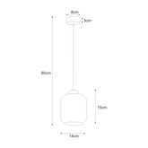 Lampa wisząca K-5510 z serii IGA