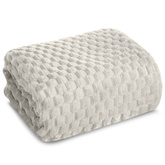 Koc Fla beżowy 150x200