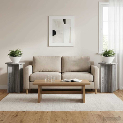 Stojak na rośliny 2 pcs Szary Sonoma ?40 x 60 cm