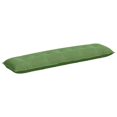 Poduszka na plecy Jasnozielony 200 x 50 cm Tkanina sztruksowa
