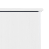 vidaXL Szafka pod TV ALTA, biała, 112x35x41 cm, lite drewno sosnowe