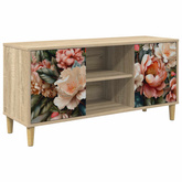 Szafka pod telewizor BORNE 102 x 33 x 50 cm Sonoma