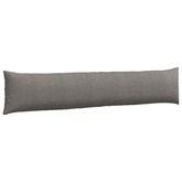 Poduszki na sofę 2 pcs Jasnoszary 200 x 40 cm