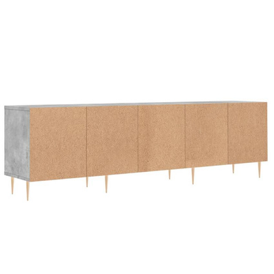 vidaXL Szafka pod TV, szarość betonu, 150x30x44,5 cm model standard