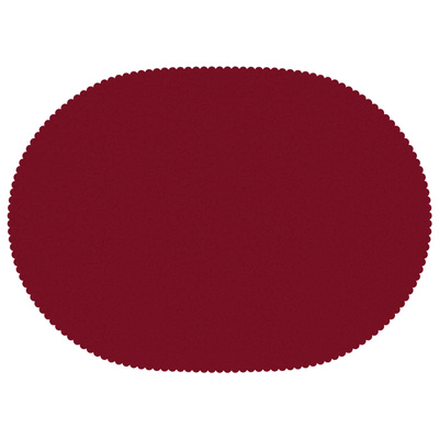 Obrus stołowy Owalny Czerwone wino 160 x 220 cm