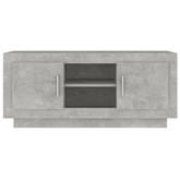 vidaXL Szafka pod TV, szarość betonu, 102x35x45 cm