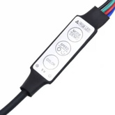 vidaXL Szafka pod TV z oświetleniem LED, biała, 260x36,5x40 cm