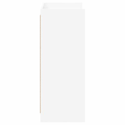 Szafka na buty Biały 48 x 36 x 92 cm Drewno inżynieryjne