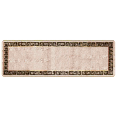 Chodnik dywanowy MARSA Czarny 80 x 250 cm Poliester i PVC