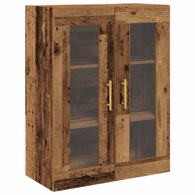 Highboard 2 szt. Stare drewno 69,5 x 34 x 180 cm