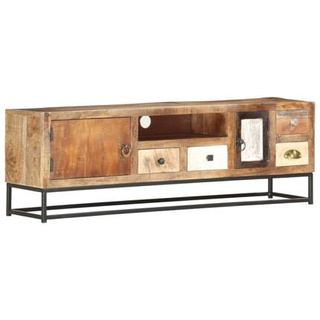 vidaXL Szafka pod TV, 120x30x40 cm, lite drewno odzyskane