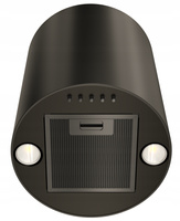 Okap kominowy Elba Mini WPB 431 (czarny)
