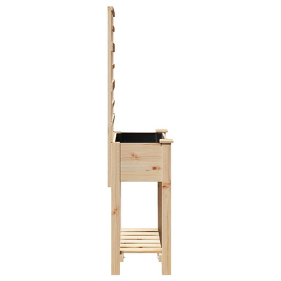 Doniczka ogrodowa Beżowy 71 x 38 x 152 cm Drewno Świerkowe