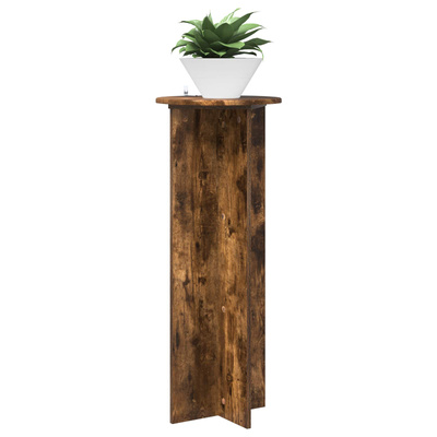 Stojak na rośliny 2 pcs Dąb wędzony ?40 x 100 cm
