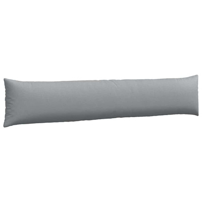 Poduszki na sofę 2 pcs Jasnoszary 200 x 40 cm tkanina
