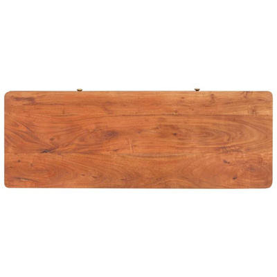 vidaXL Szafka pod TV, 110x40x41 cm, lite drewno akacjowe