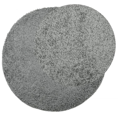 vidaXL Dywan z długim włosiem PAMPLONA, zielony, Ø 100 cm