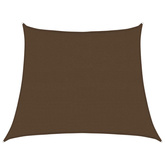 Żagiel przeciwsłoneczny, 160 g/m?, brązowy, 3/4x3 m, HDPE