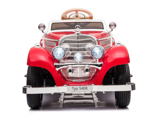Auto Na Akumulator Mercedes Benz 540K Klasyk Premium LED MP3 Czerwony